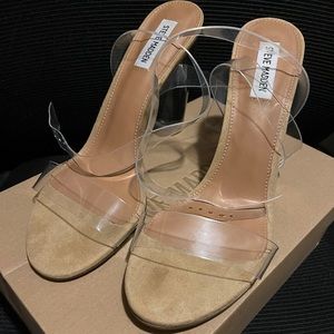 Brand New, Never worn clear heels